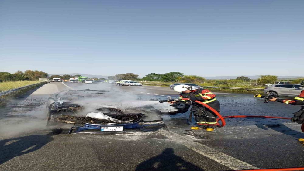 Germencik&rsquo;te ara&ccedil; k&uuml;le d&ouml;nd&uuml;
