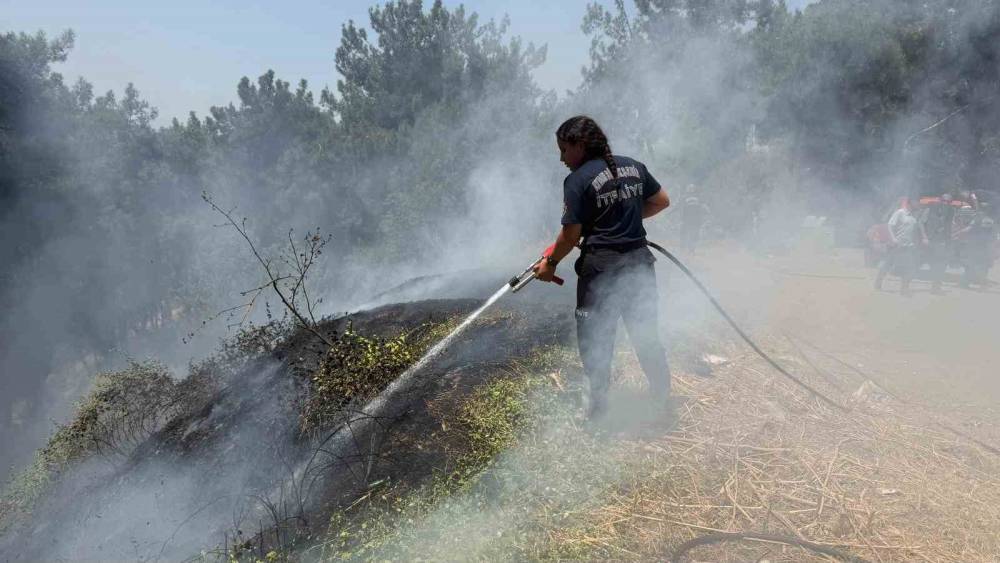 Aydın B&uuml;y&uuml;kşehir İtfaiyesi 8 g&uuml;nde 445 yangına m&uuml;dahale etti
