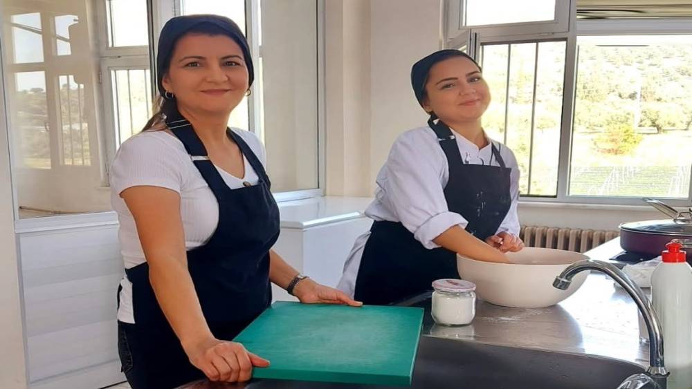 Köşk’te "Aile ile birlikte üretiyoruz" yemek yarışması yapıldı