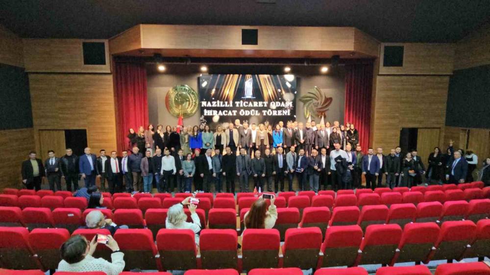 Nazilli Ticaret Odası&rsquo;nın başarılı ihracat&ccedil;ıları &ouml;d&uuml;llendirildi
