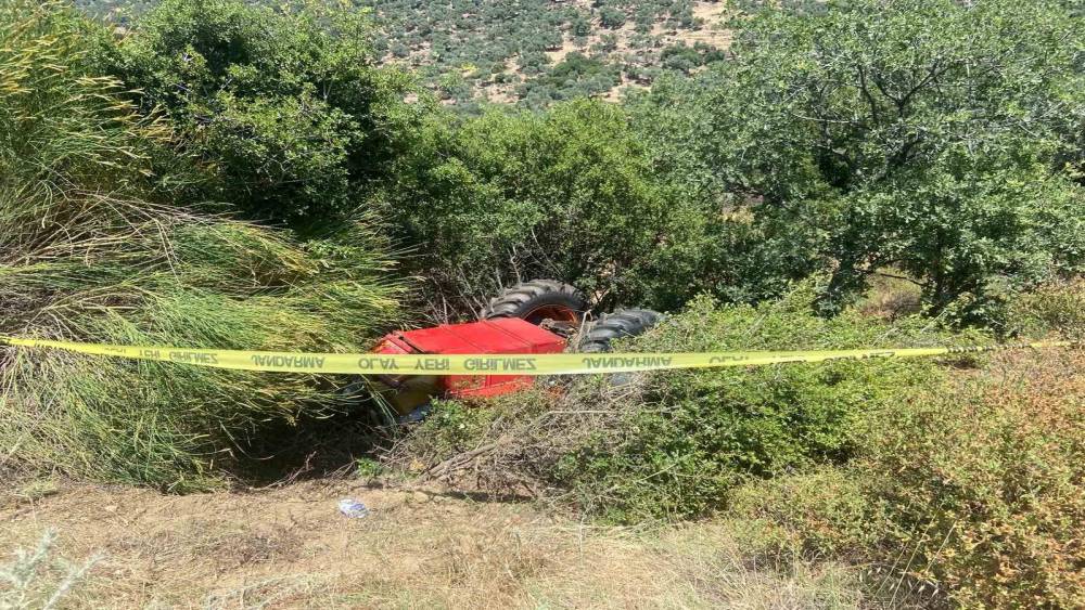 ÇİNE'DE TRAKTÖR KAZASI: 1 ÖLÜ 