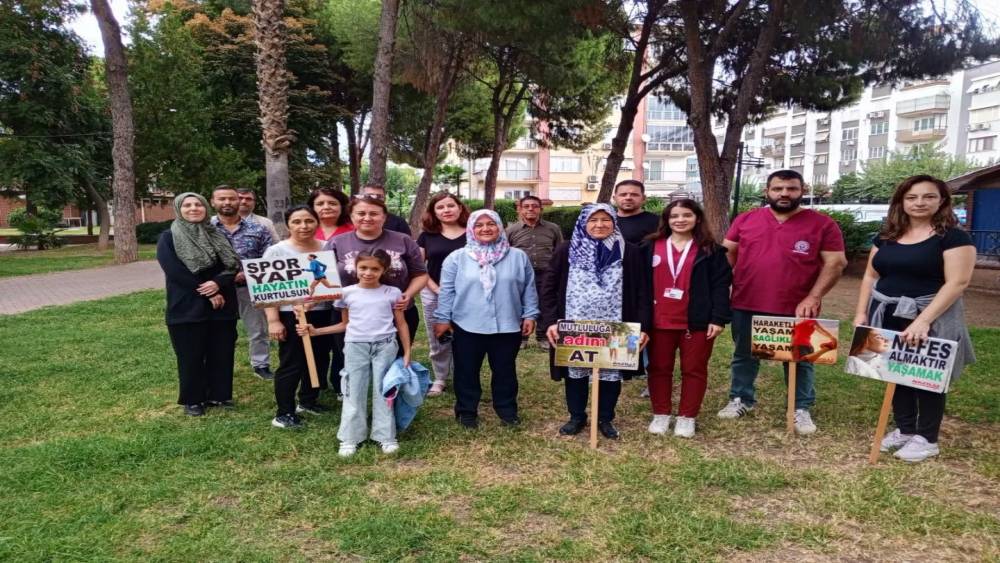 Nazilli&rsquo;de vatandaşlar sağlıklı yaşam i&ccedil;in harekete ge&ccedil;ti
