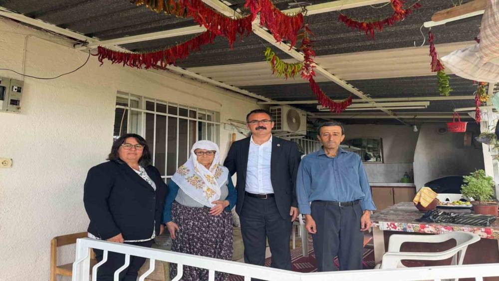 Sultanhisar&rsquo;da vatandaşlarla hane buluşmaları devam ediyor
