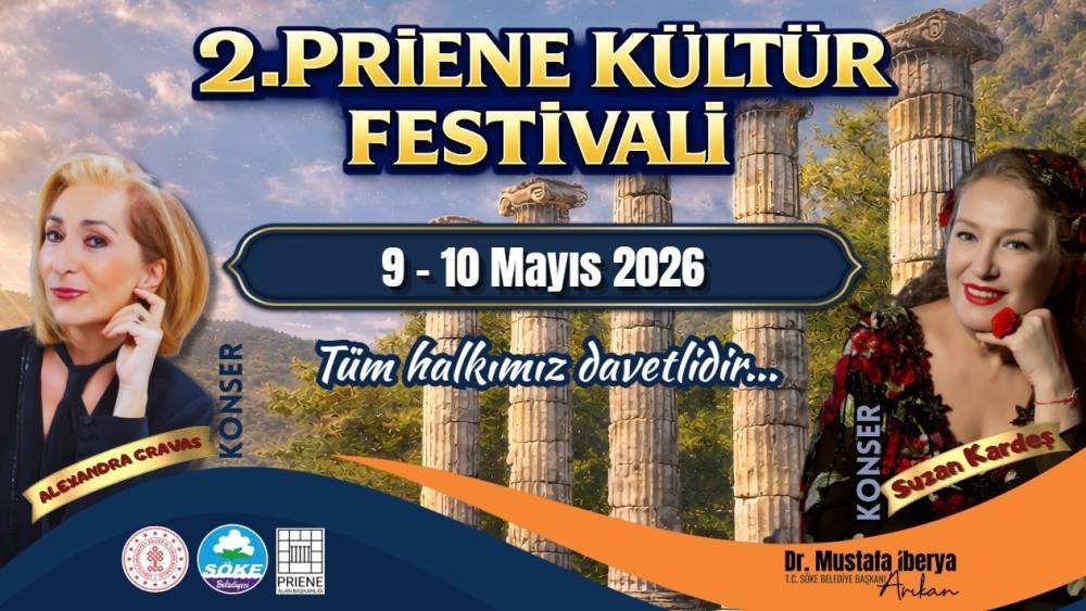 S&ouml;ke&rsquo;de ger&ccedil;ekleşecek Priene K&uuml;lt&uuml;r Festivali i&ccedil;in geri sayım başladı
