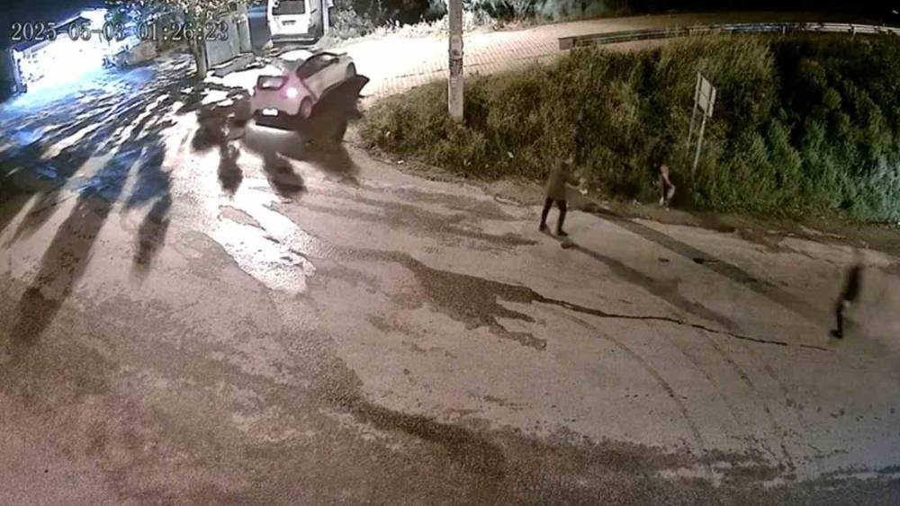Silahlı saldırı olayının görüntüleri ortaya çıktı
