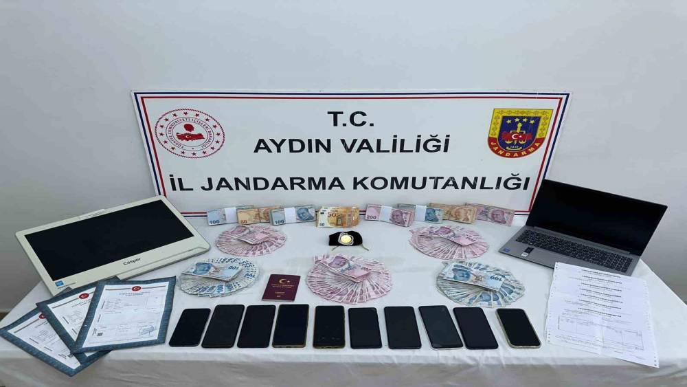 Aydın merkezli 4 ilde dolandırıcılık operasyonu 