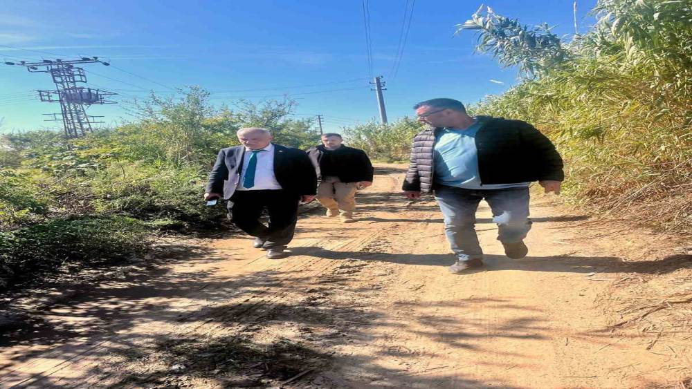 Başkan Yıldırımkaya, ova yollarında incelemelerde bulundu