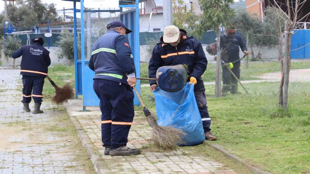 Nazilli Belediyesi&rsquo;nden Esenk&ouml;y&rsquo;de temizlik &ccedil;alışması