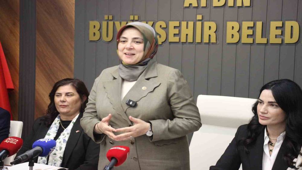 AK Parti Kadın Kolları Başkanı Tuğba ışık Ercan’dan Aydın’a yatırım sözü: "Projeler hızla tamamlanacak"