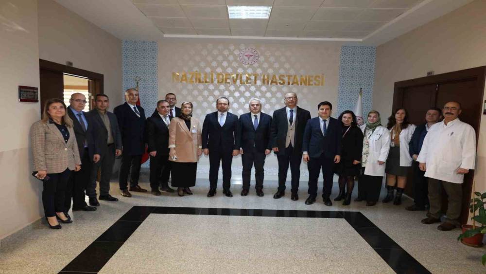 NAZİLLİ&rsquo;DEKİ SAĞLIK HİZMETLERİ YERİNDE İNCELENDİ