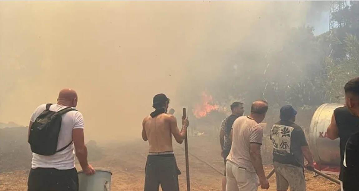 Antalya-Muratpaşa'daki büyük orman yangını kontrol altına alındı!