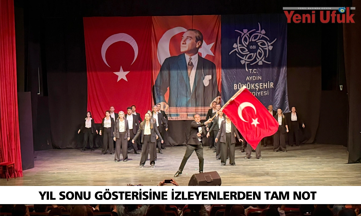 Aydın Büyükşehir’den yıl sonu gösterisi
