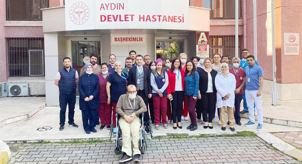 Aydın Devlet Hastanesi yönetimi engelli personeller ile bir araya geldi