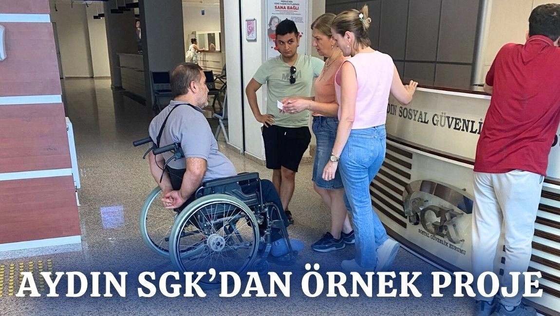 AYDIN SGK'DAN ÖRNEK PROJE