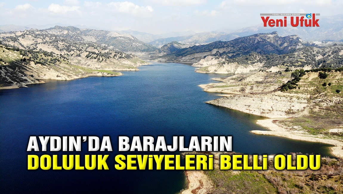 Aydın&rsquo;da barajların doluluk seviyeleri belli oldu