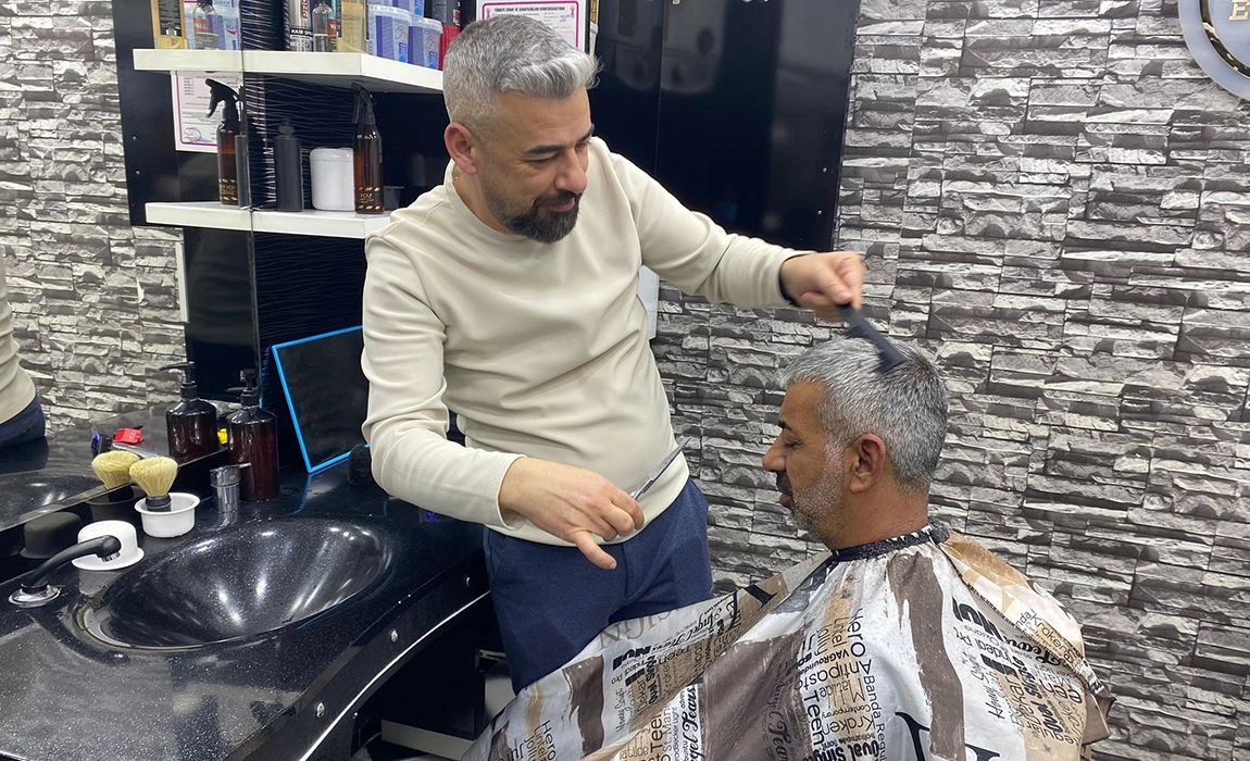 Aydın&rsquo;da bayram tıraşı telaşı başladı