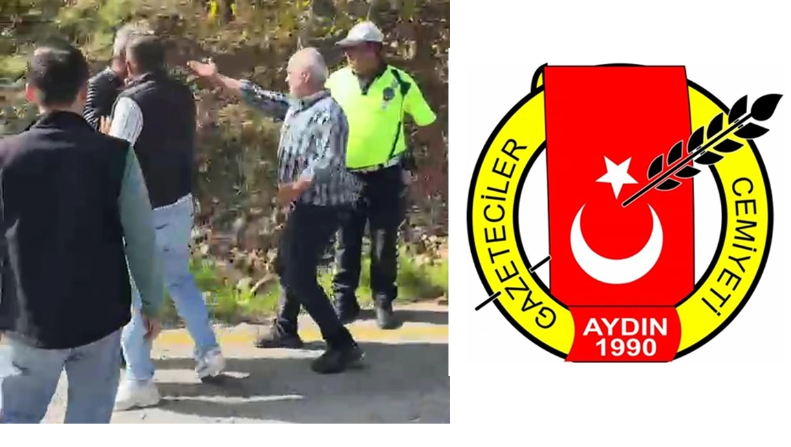 AYDIN'DA GÖREV YAPAN 4 GAZETECİ, TRAFİK KAZASINI HABER YAPMAK İÇİN GİTTİĞİ MAHALLEDE DARP EDİLDİ