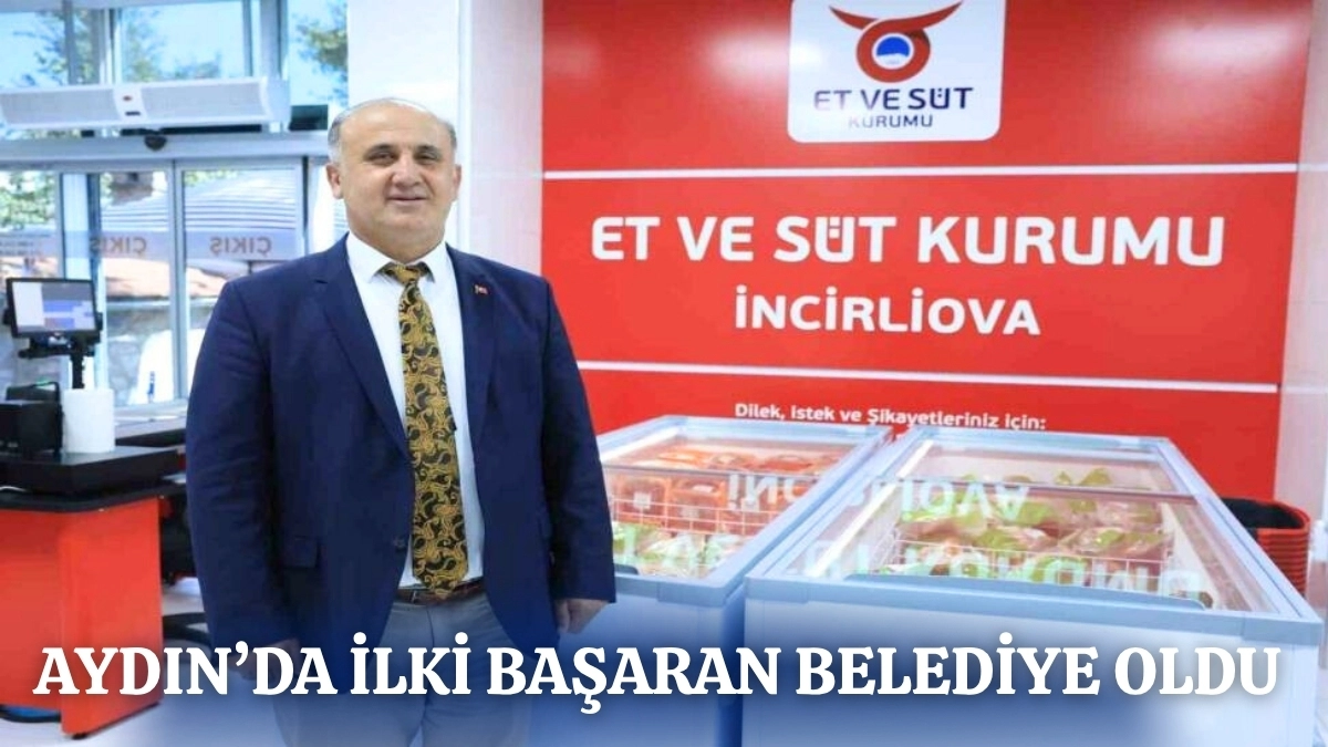 AYDIN'DA İLKİ BAŞARAN BELEDİYE OLDU