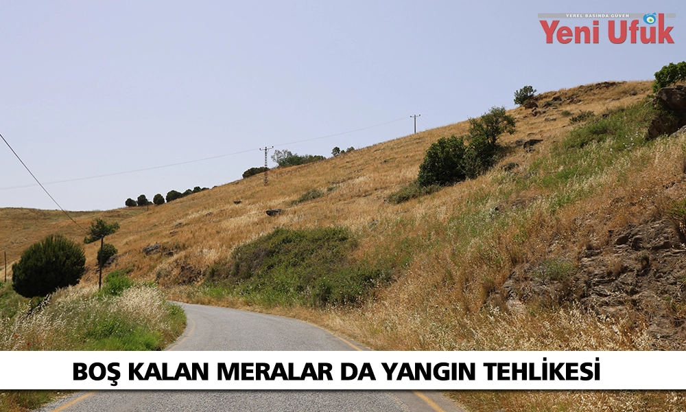 Aydın’da paylaşılamayan meralar boş kaldı, yangın tehlikesi arttı