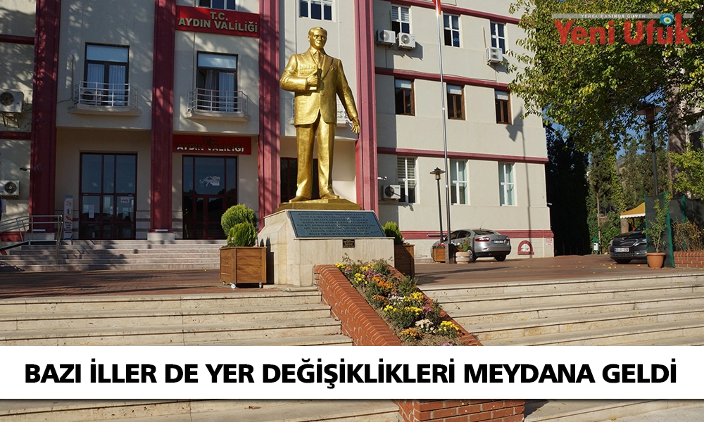Aydın’da vali yardımcıları ve kaymakamlar değişti