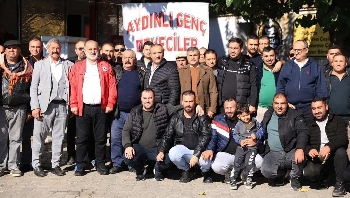 AYDINLI DEVECİLER HAVUT HAYRINDA BİR ARAYA GELDİ
