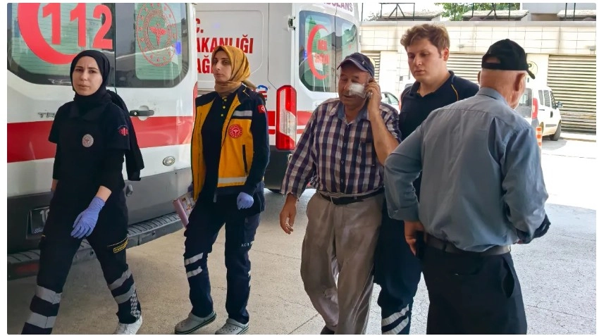 BAHÇIVAN İSTEĞİNİ GERİ ÇEVİRİNCE DAYAK YEDİ!