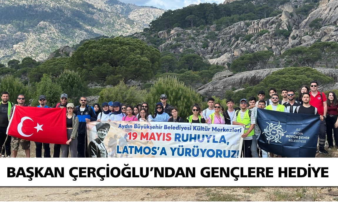 Başkan Çerçioğlu’ndan gençlere 19 Mayıs hediyesi