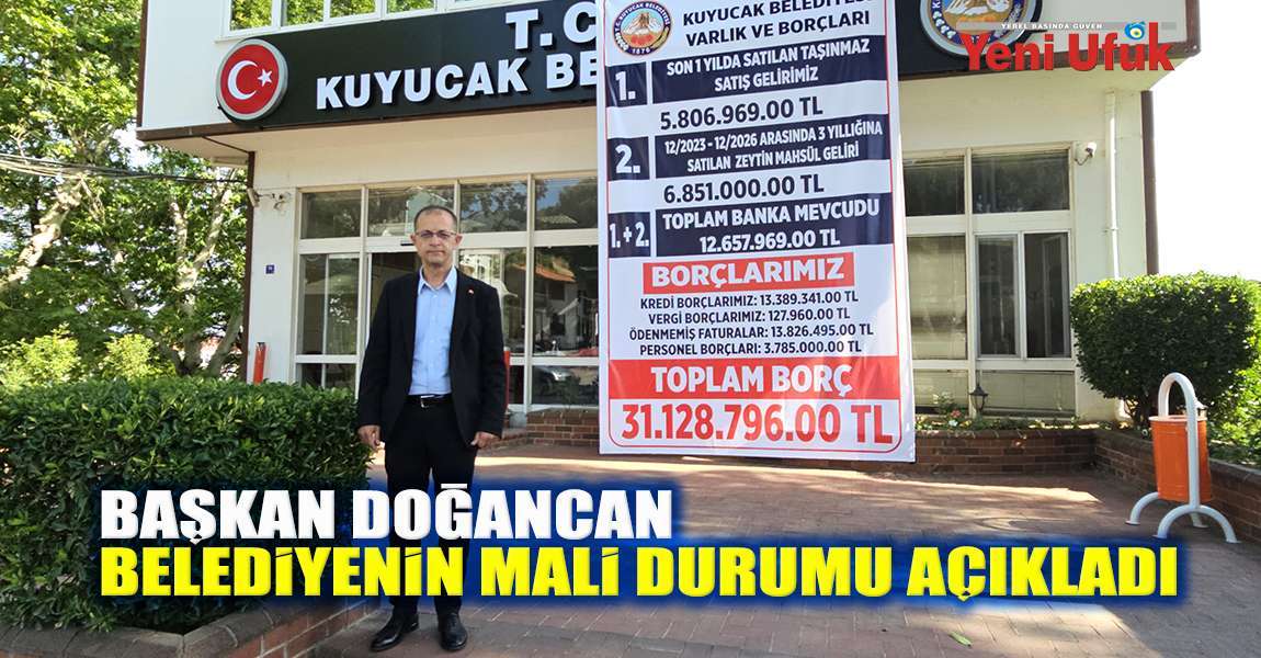 Başkan Doğanca’dan belediyenin mali durumu açıklaması