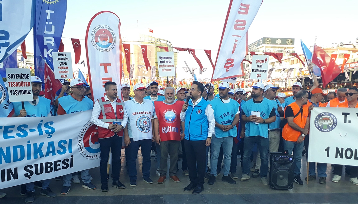 BAŞKAN GÜLTEKİN; İŞÇİNİN SABRI KALMADI!
