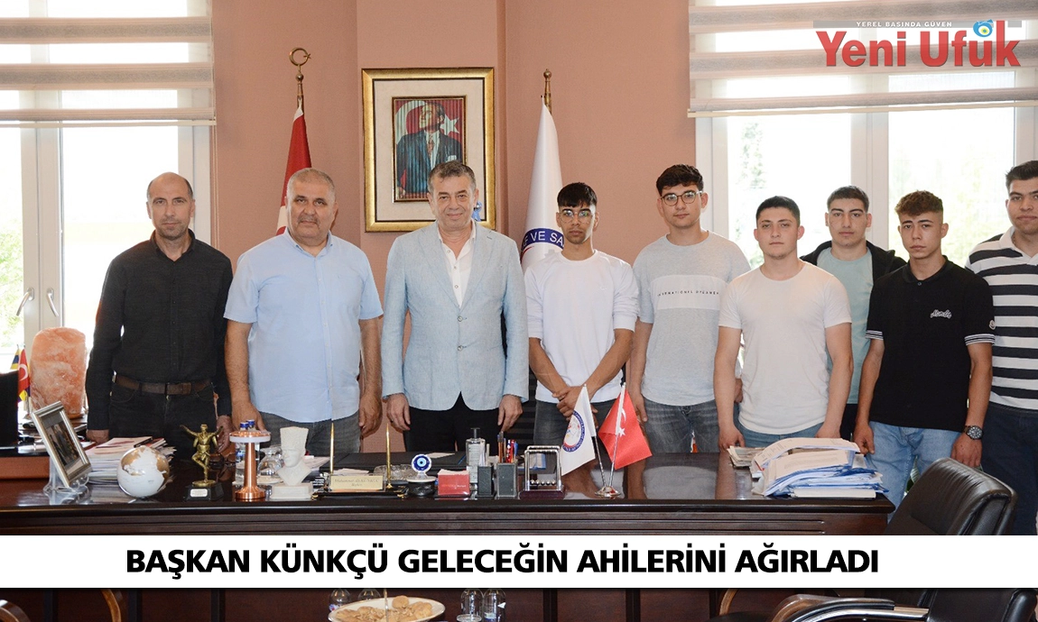 Başkan Künkcü geleceğin ahilerini ağırladı