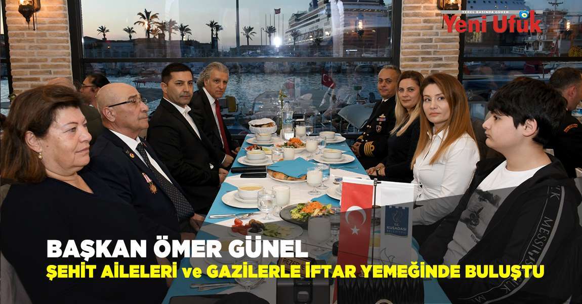 Başkan Ömer Günel Şehit Aileleri Ve Gazilerle İftar Yemeğinde Buluştu