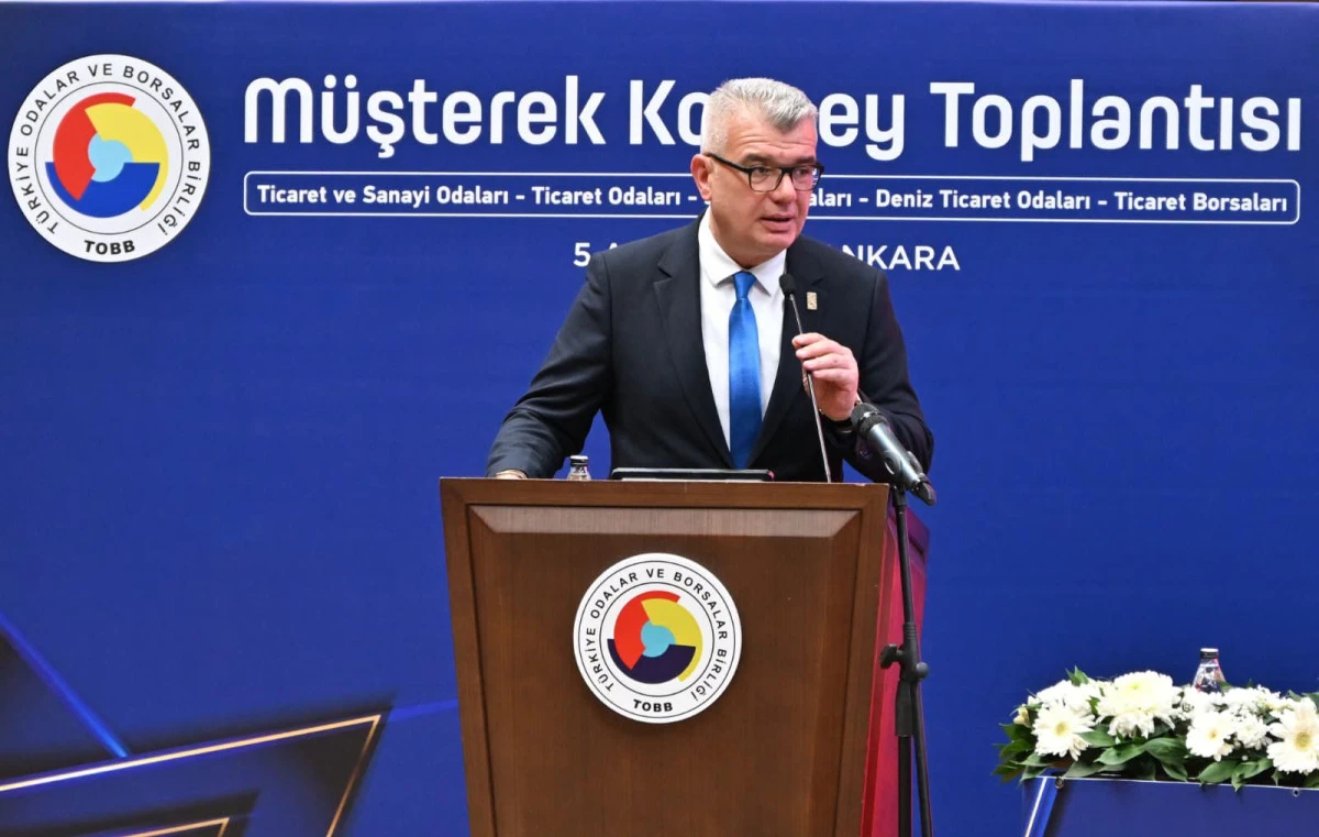 BAŞKAN SAKALAR, TOBB KONSEY TOPLANTISINA KATILDII