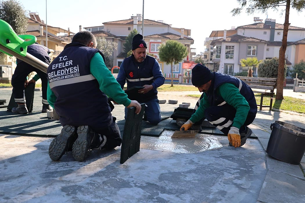 BAŞKAN YETİŞKİN&rsquo;DEN &Ccedil;OCUKLARA G&Uuml;VENLİ ve MODERN OYUN ALANLARI