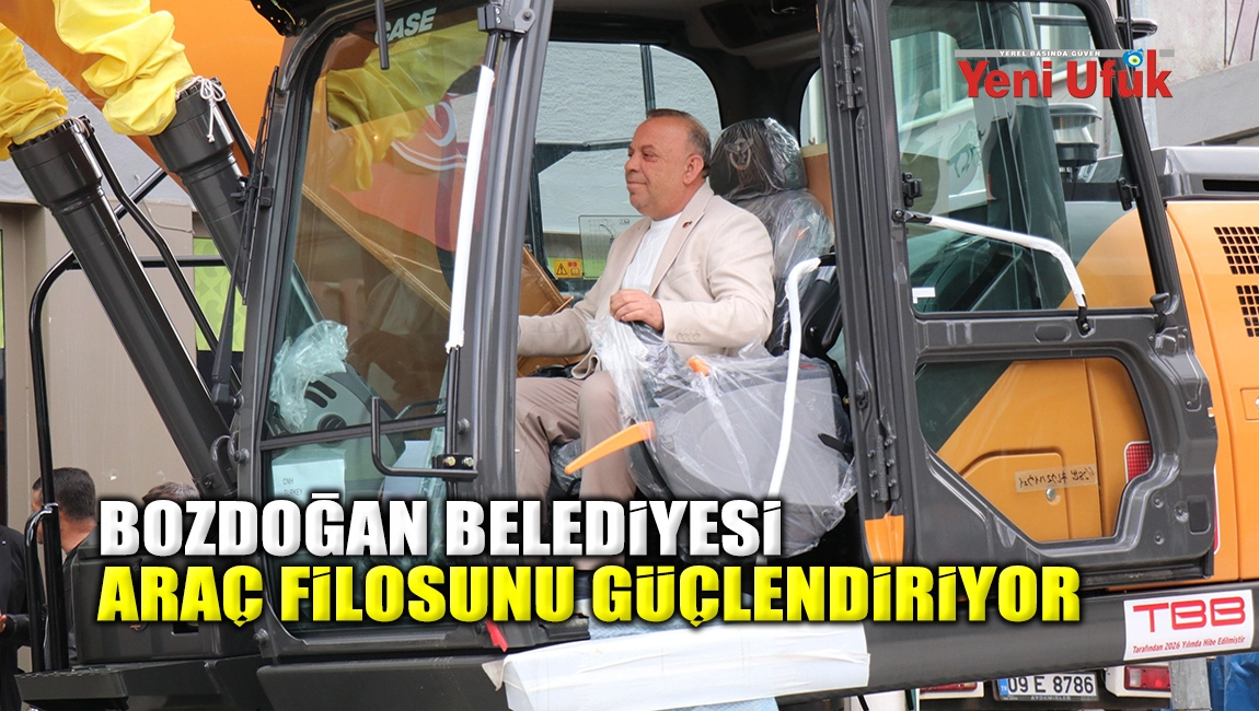 BOZDOĞAN BELEDİYESİ ARA&Ccedil; FİLOSUNU G&Uuml;&Ccedil;LENDİRMEYE DEVAM EDİYOR
