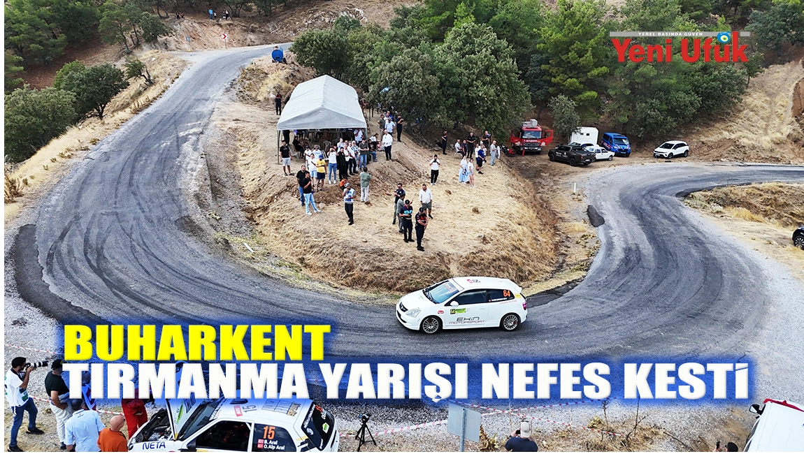 Buharkent Tırmanma Yarışı nefes kesti
