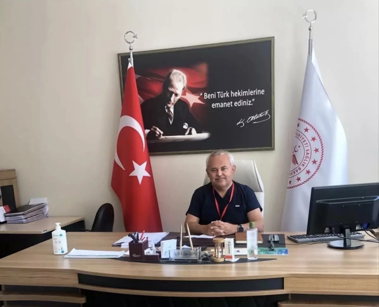 ÇİNE DEVLET HASTANESİ BAŞHEKİMİ GERMENCİK’E ATANDI