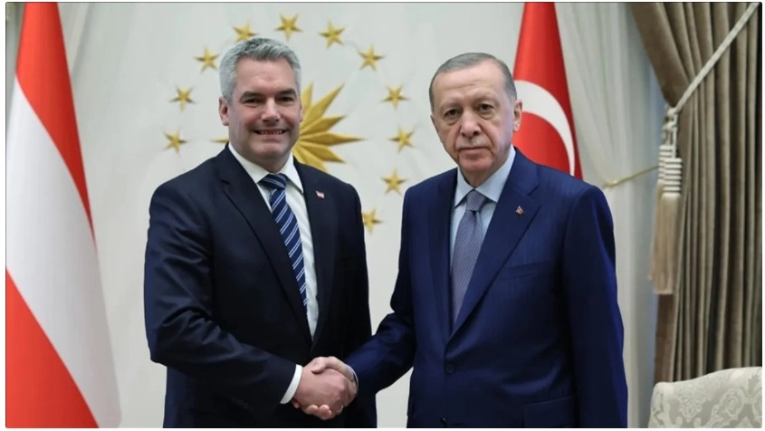Cumhurbaşkanı Erdoğan, Avusturya Başbakanı Stocker ile görüştü