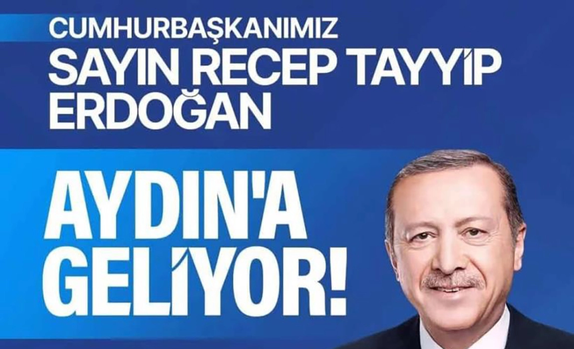 Cumhurbaşkanı Erdoğan Aydın&rsquo;a geliyor