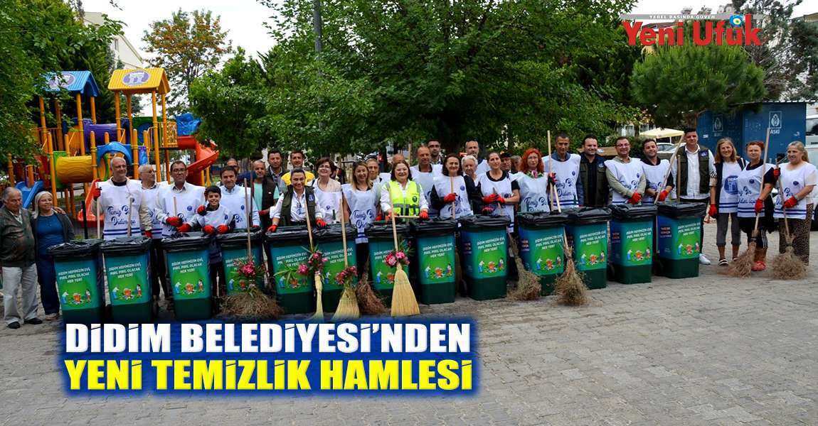 Didim Belediyesi’nden yeni temizlik hamlesi