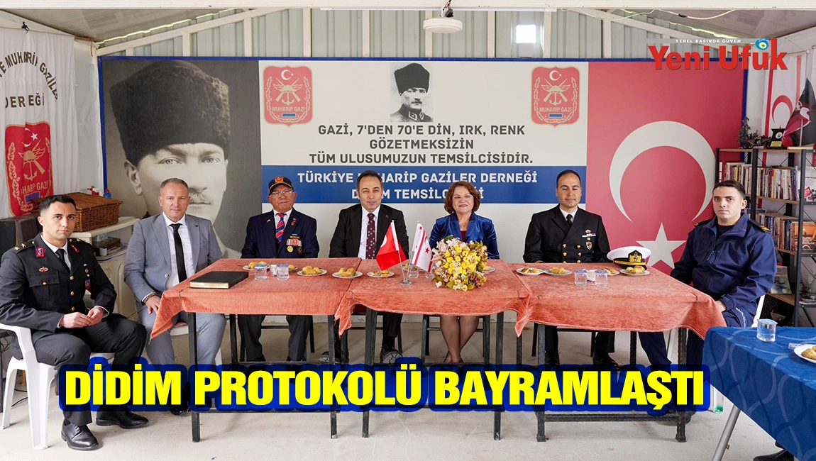 DİDİM PROTOKOL&Uuml; BAYRAMLAŞTI