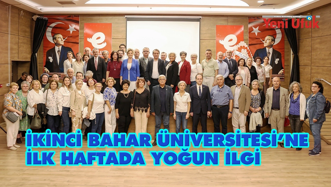 Efeler İkinci Bahar &Uuml;niversitesi&rsquo;ne ilk haftada yoğun ilgi