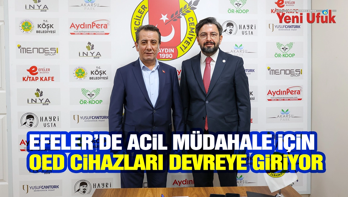 Efeler&rsquo;de acil m&uuml;dahale i&ccedil;in OED cihazları devreye giriyor