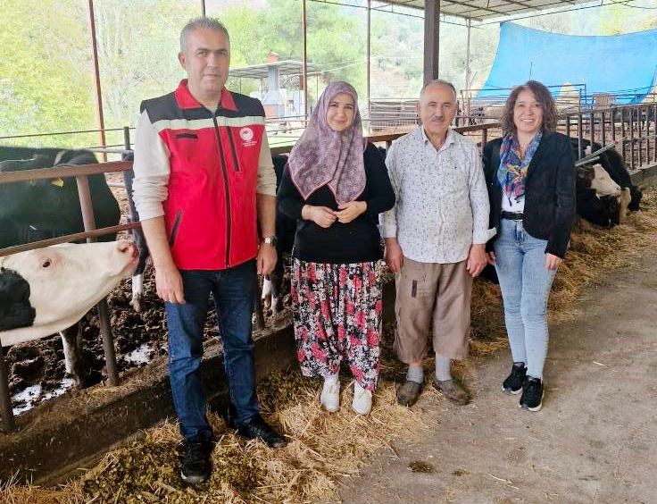 Efelerli kadın çiftçi kendi işletmesini kurdu