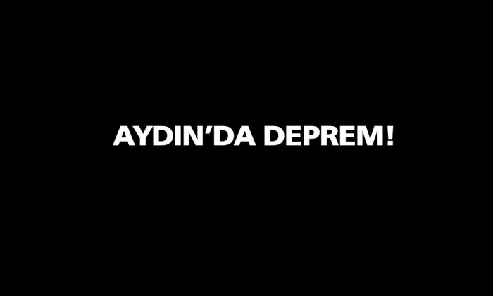 Germencik’te 3.8 şiddetinde deprem