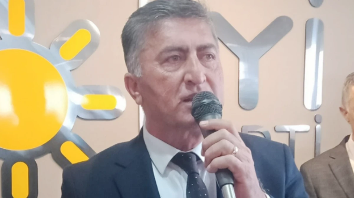 İYİ PARTİ İL BAŞKANI ERTÜRK'TEN BASIN AÇIKLAMASI
