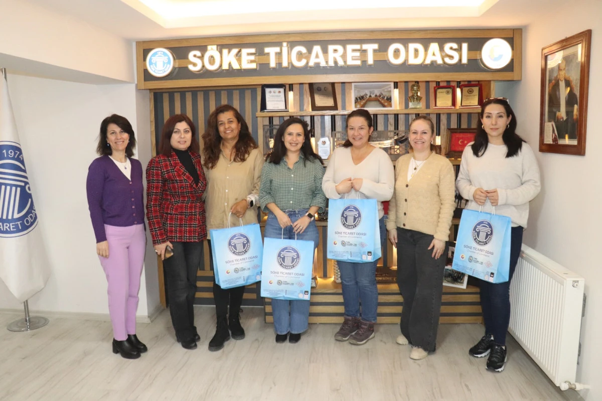 Kadın &Uuml;yelerden S&ouml;ke Ticaret Odası&rsquo;na Ziyaret