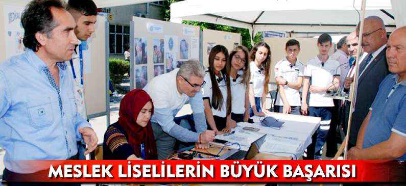Meslek Liselilerin büyük başarısı