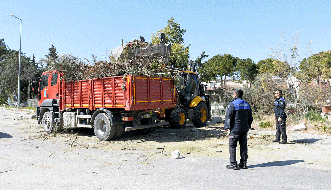 Kuşadası Belediyesi’nin çevre dedektifleri iş başında