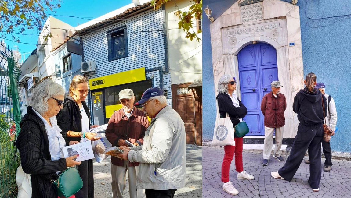 Kuşadası’nın tarihi yerlerini gezdiler
