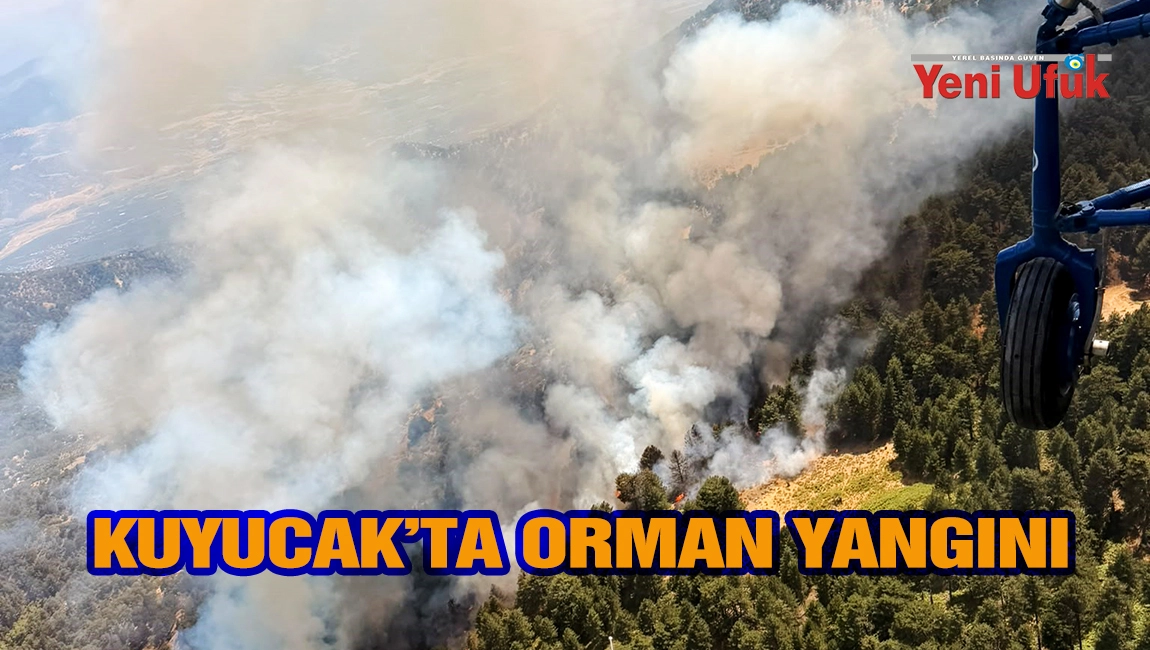 Kuyucak&rsquo;ta Orman Yangını